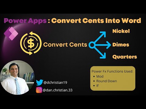 Power Apps: Convert Cents Into Word Power Apps: Convert Cents Into Word