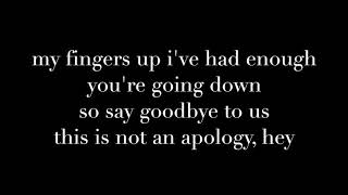 Bea Miller – This Is Not an Apology (Lyrics / Lyric Video)