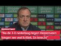 Feyenoord-trainer Dick Advocaat: 'We laten ons niet weer verrassen door Heerenveen'