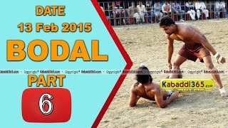 Bodal (hoshiarpur) Kabaddi Tournament 13 Feb 2015 Part 1 by Kabaddi365.com