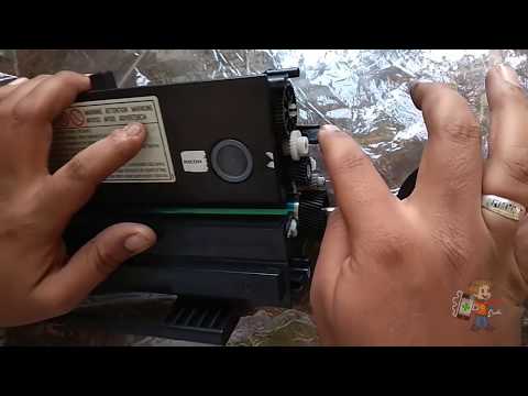 How to refill ricoh printer cartridge sp 110, 111, 200 210 s...