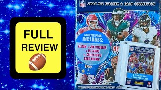 Panini NFL Stickers & Cards 2025 – Full Review + Best Pulls