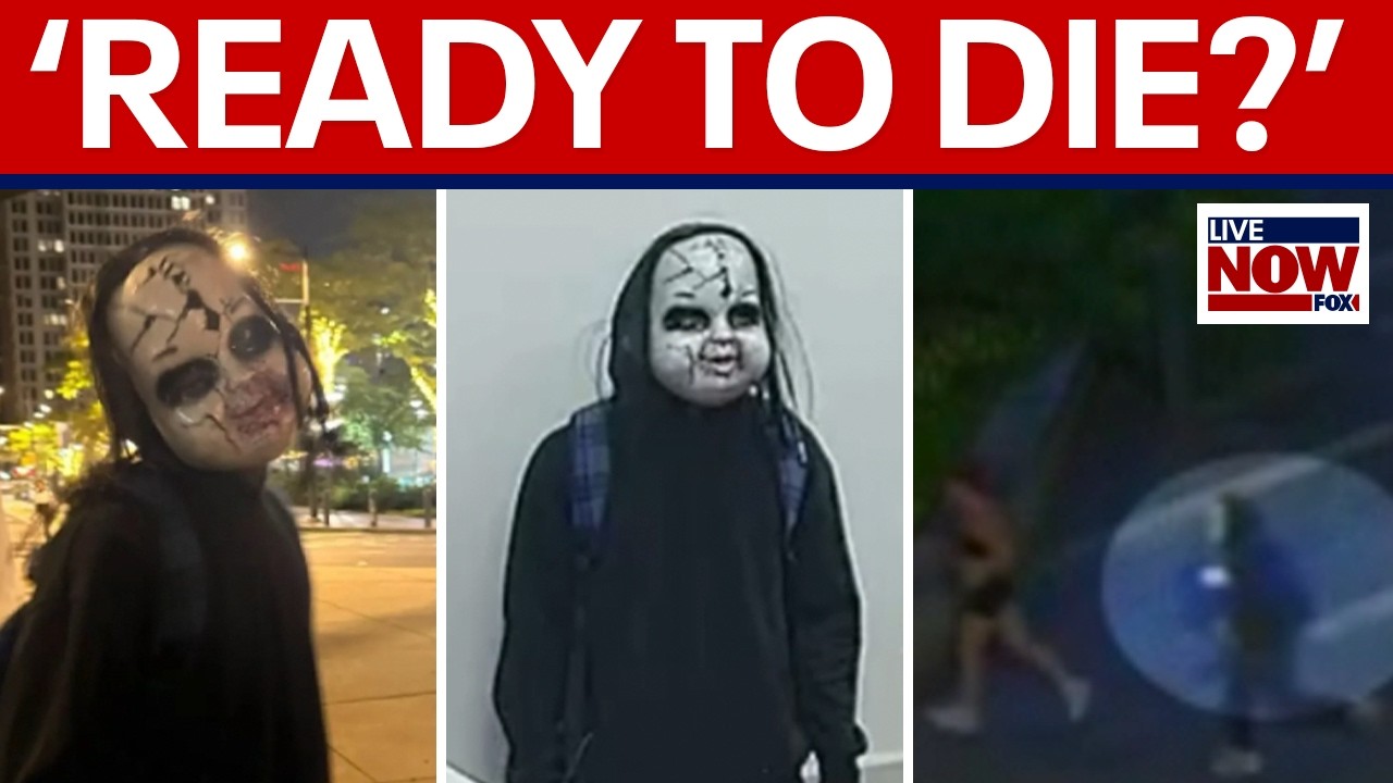 Hunt for masked Philly man chasing joggers 'Ready to die'