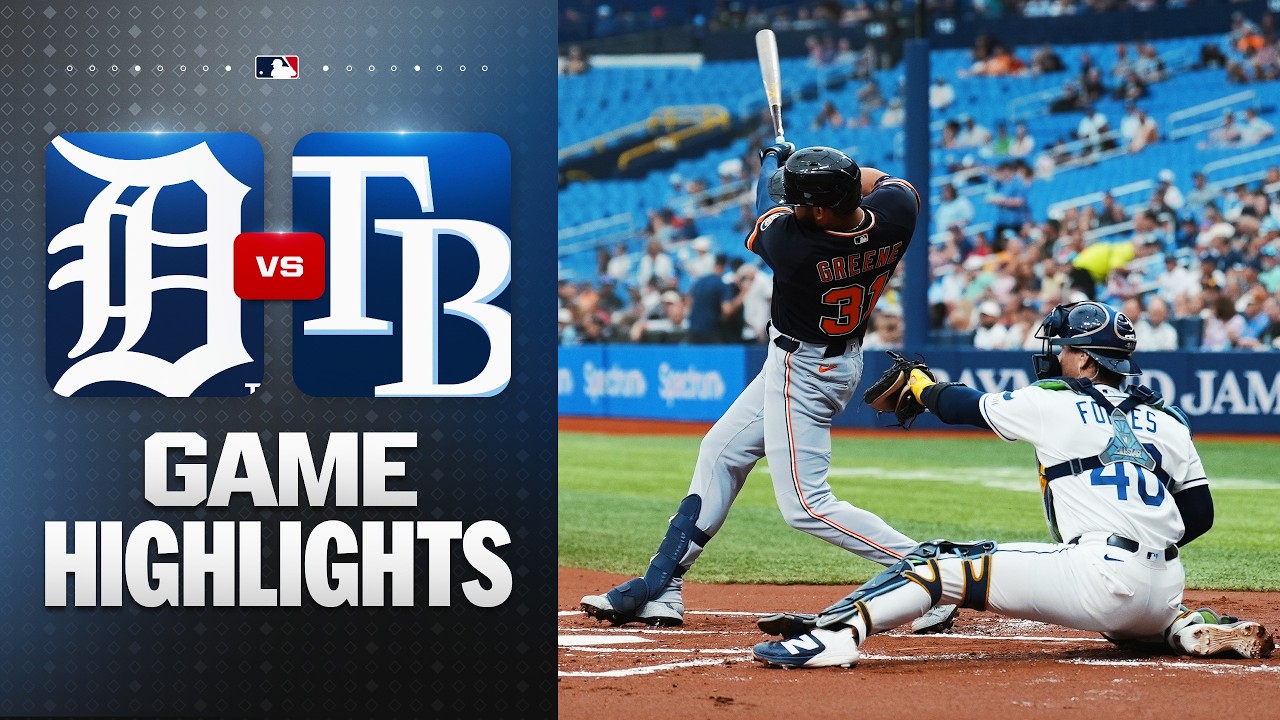 6월04일 디트로이트 탬파베이 MLB 하이라이트