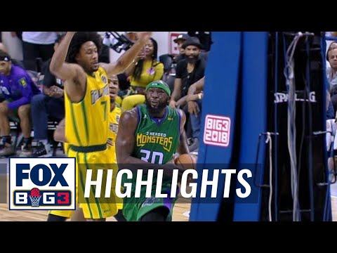 Ball Hogs vs 3 Headed Monsters | BIG3 HIGHLIGHTS
