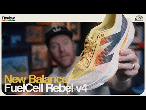 This is a great daily trainer! // NEW BALANCE FUELCELL REBEL v4 // Ginger Runner Review