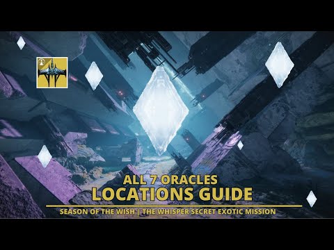 All 7 Oracles in The Whisper -  (Oracular Seeker Triumph) [Destiny 2} Location Guide