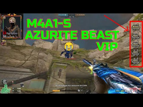M4A1-S-AZURITE BEAST MODE X. CROSSFIRE VOID ISLAND. CF VIP.