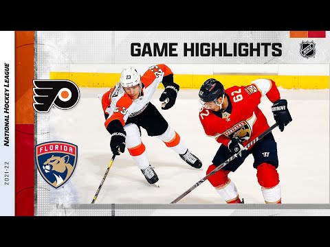 Flyers @ Panthers 11/24/21 | NHL Highlights