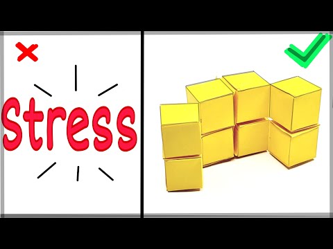 DIY - Paper Infinity CUBE // Easy way to make cube TRANSFORMER