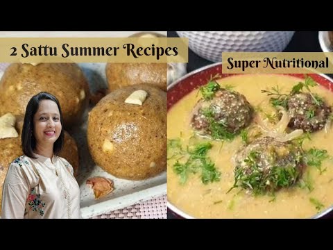 Cool Summer Special Sattu Recipes 👉Reduces body heat and lethargy and strengthens I Falguni Galia