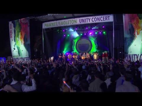 Parks And Recreation Filming Locations - Unity Concert (live set) 2014