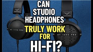 Video thumbnail for beyerdynamic DT 1770 PRO MKII & DT 1990 PRO MKII – Can STUDIO Headphones Work for HOME HiFi? by The Audiophile Man