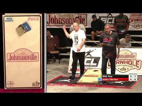 2018 ACL Cornhole Mania Matt Guy vs  Isidro Herrera