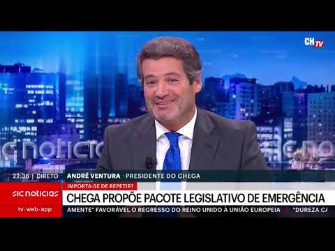 O confronto brutal entre Ventura e os jornalistas da SIC que não podes perder