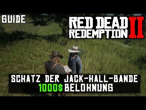 Red Dead Redemption 2 - Schatz der Jack-Hall-Bande - 1000$ Belohnung - Guide/Lösung