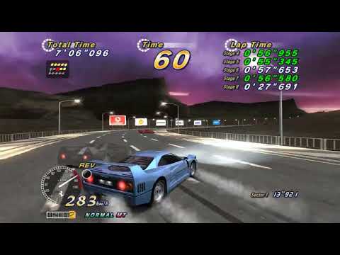 Sega Lindbergh Outrun 2 SPDX - 15 Continuous Course Time Trial "13.56" F40 - N/MT