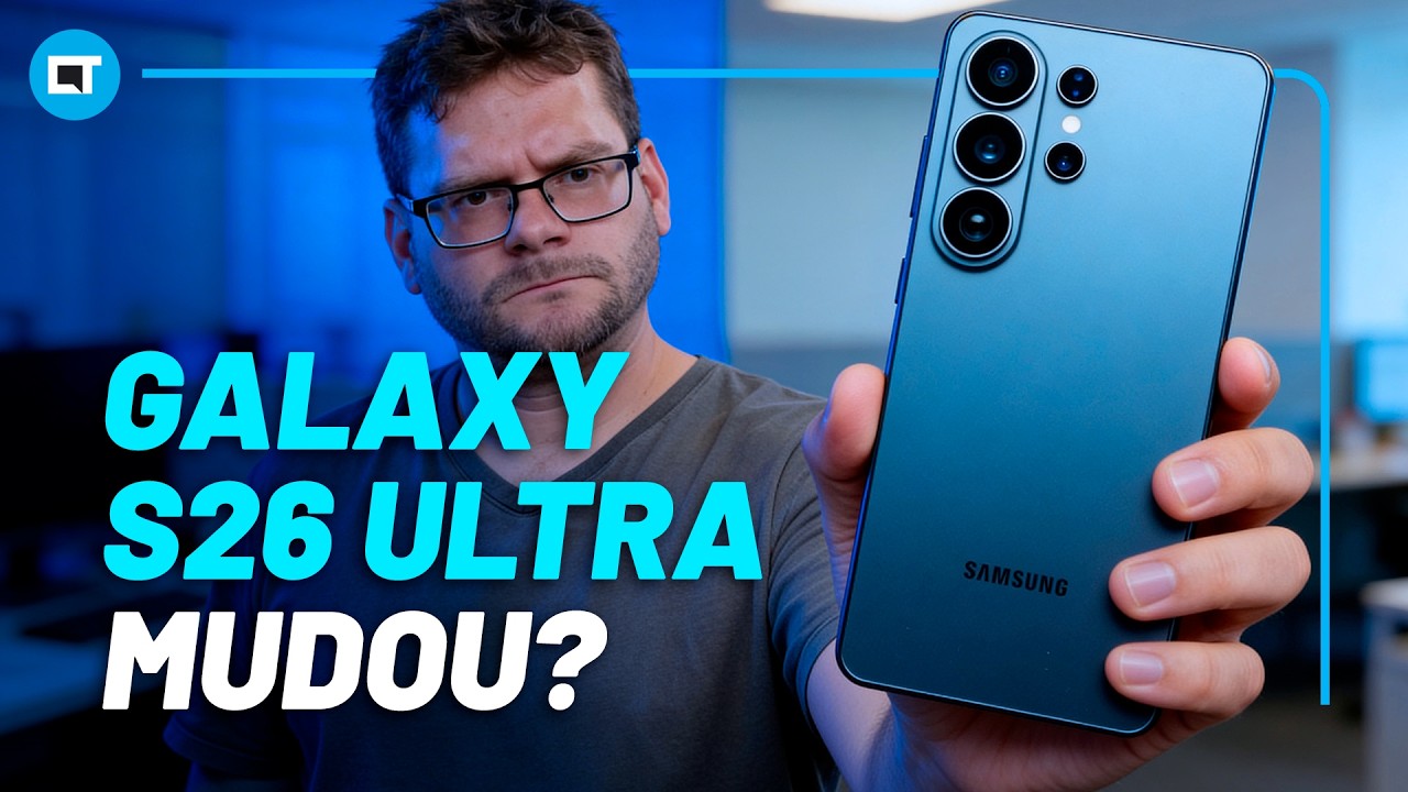 Miniatura da avaliação em vídeo de Smartphone Samsung Galaxy S26 Ultra 5G 512GB 12GB RAM