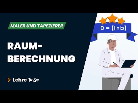 Raumberechnung für Maler | Lehre To Go