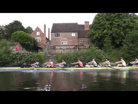 Worcester men's 1st VIII 500m piece 15/6/17