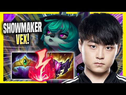 SHOWMAKER PLAYS VEX WITH NEW ITEMS! - DK ShowMaker Plays Vex MID vs Leblanc!