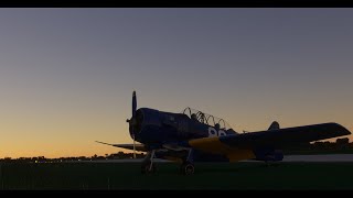Some T-6 Texan shenanigans out of Lancaster TX (MSFS)