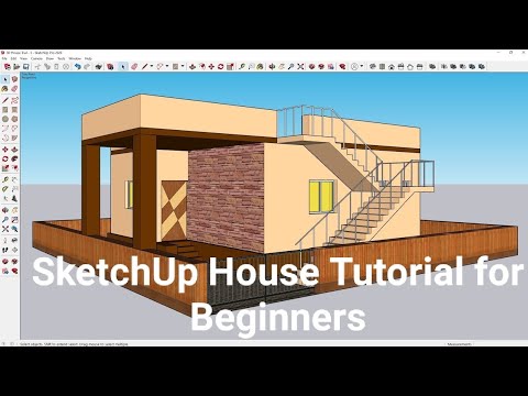 AutoCAD 3D House Modeling Tutorial Beginner Basic 1
