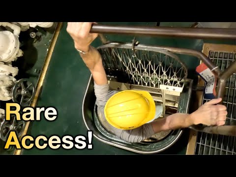 Exploring the Claustrophobic Interior of a WWII Submarine