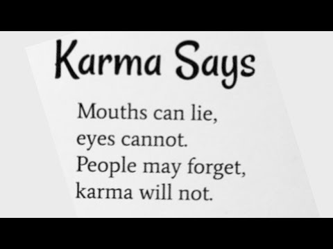 Powerful Karma Quotes For Strong Life 🌼