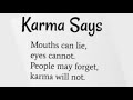 Powerful Karma Quotes For Strong Life