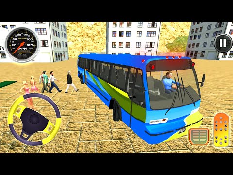 Uphill Offroad Bus Driving Simulator Bus Games – Bus Drive Android Gameplay