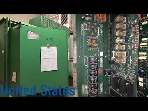 EPIC 1991 United States Dry-Powered Hydraulic Elevator Machine Room Tour