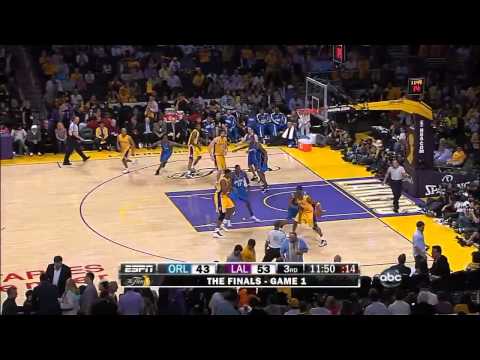 (HD) Kobe Bryant 40 points 8 rebounds 8 assists vs Magic 2009 Game 1