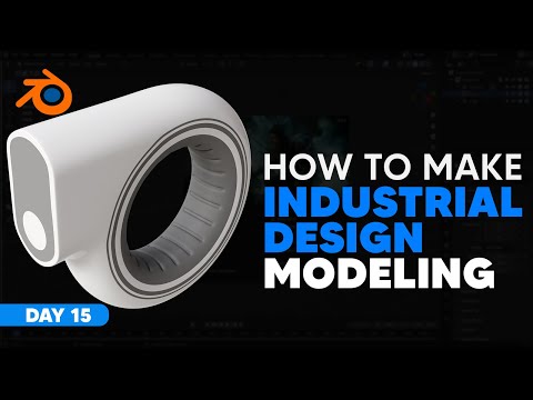 30 days modeling Tutorial | Industrial Design  Modeling in blender | blender modeling tutorial 15