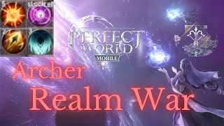 How to play Archer in Realm War - Perfect World Mobile - US 16#arquero#ea