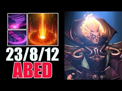 PLAYER PERSPECTIVE - Abed 8,6k MMR Plays Invoker WITH 23 KILLS in Ranked - Dota 2