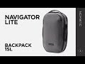 Navigator Lite Backpack 15L Product Walkthrough by Nomatic