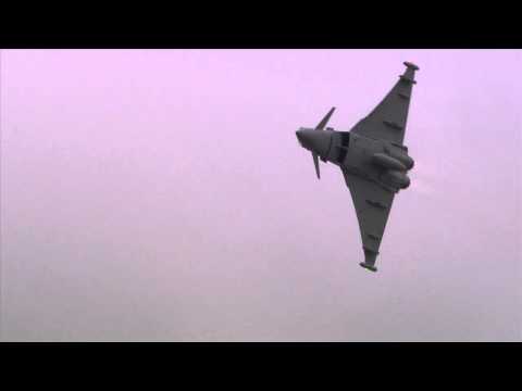 RAF Typhoon Display at RIAT 2012