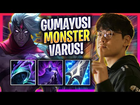 GUMAYUSI IS A MONSTER WITH VARUS! - T1 Gumayusi Plays Varus ADC vs Kai'sa! | Season 2024