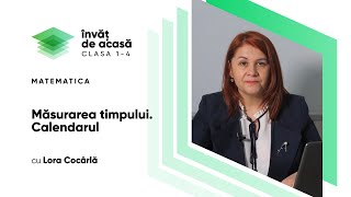 "Măsurarea timpului. Calendarul"