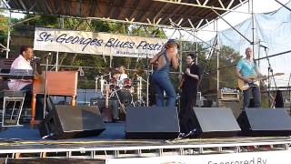 I Hear You Knocking by Tamara & Lucky Peterson @ St. Georges Blues Fest. 2013