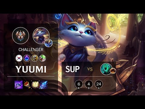 Yuumi Support vs Thresh - KR Challenger Patch 10.6