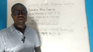 WASSCE Question 3 on Bearing