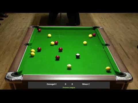 Festival of Pool - Mens Junior Team Shield - Qtr Final -  Donegal C v Mayo C