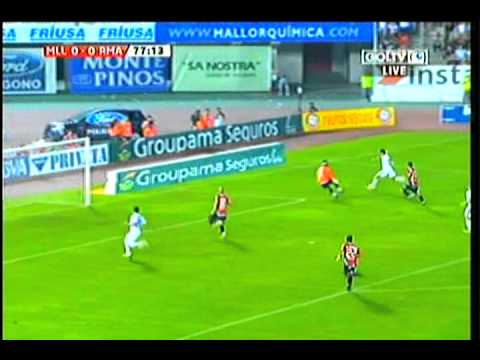 Mallorca 0-0 Real Madrid  08/29/2010 Gran jugada de Ronaldo tiempoextra.net