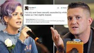 Tommy Robinson Responds to Lily Allen