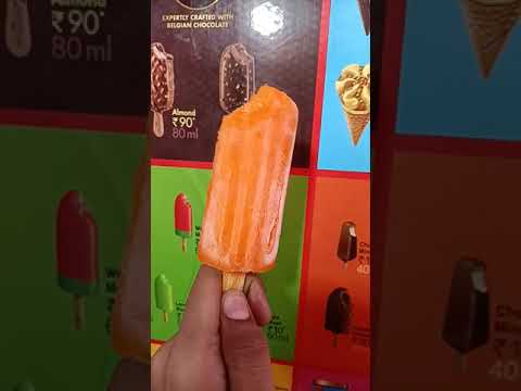 orange ice cream 😋 #shorts #icecream #asmr