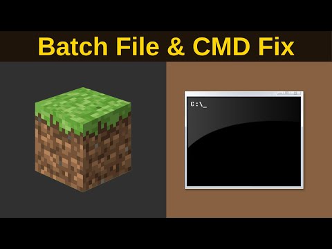 How To Fix Minecraft Server Batch (.bat) File Cmd Closing Instantly Without Generating Any Files
