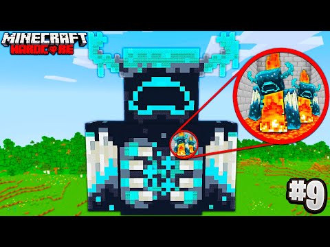I Built a GIANT WARDEN FARM in Hardcore Minecraft! (Episode 9)