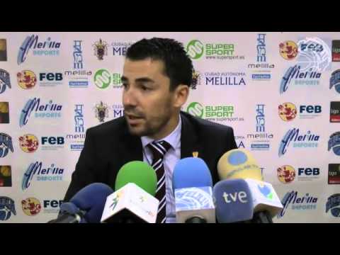Rueda de Prensa Gonzalo García de Vitoria vs Regal FC Barcelona B (ORO 12/13 - J3)